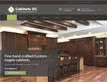 Tablet Screenshot of cabinetsoc.com